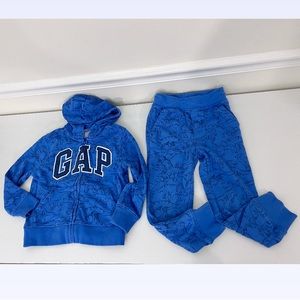 Gap toddler little kid dinosaur sweatshirt and sweatpants set